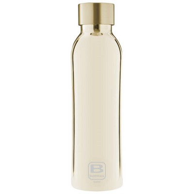 B Bottles Twin - Yellow Gold Lux ??- 500 ml - Double wall thermal bottle in 18/10 stainless steel